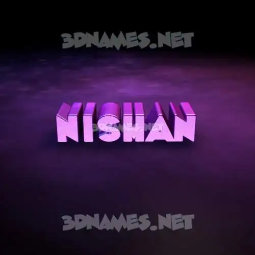 nishan in Big Purple style - 3D name wallpaper nishan in Big Purple style - 3D name wallpaper