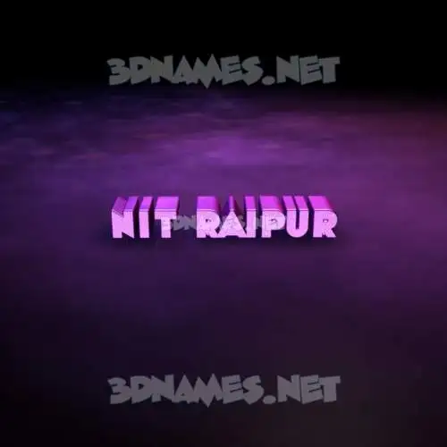 nit raipur in Big Purple style - 3D name wallpaper nit raipur in Big Purple style - 3D name wallpaper