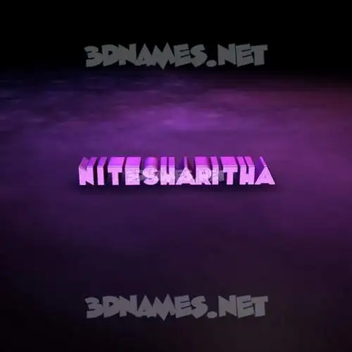 nitesharitha in Big Purple style - 3D name wallpaper nitesharitha in Big Purple style - 3D name wallpaper
