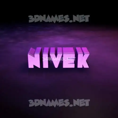 nivek in Big Purple style - 3D name wallpaper nivek in Big Purple style - 3D name wallpaper