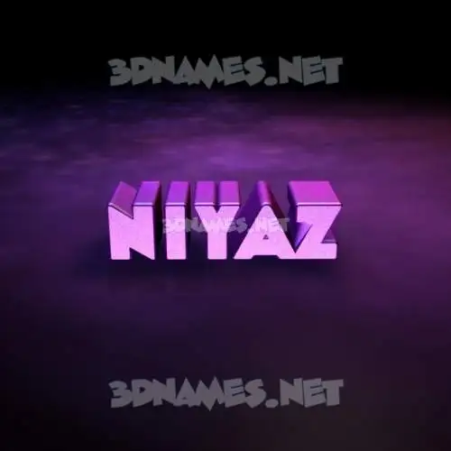 niyaz in Big Purple style - 3D name wallpaper niyaz in Big Purple style - 3D name wallpaper
