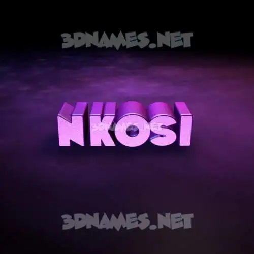 nkosi in Big Purple style - 3D name wallpaper nkosi in Big Purple style - 3D name wallpaper