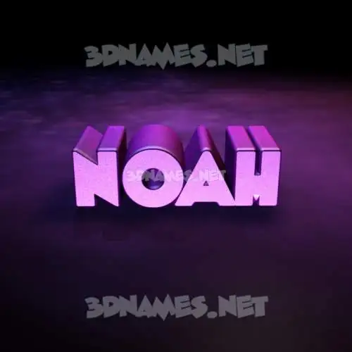 noah in Big Purple style - 3D name wallpaper noah in Big Purple style - 3D name wallpaper