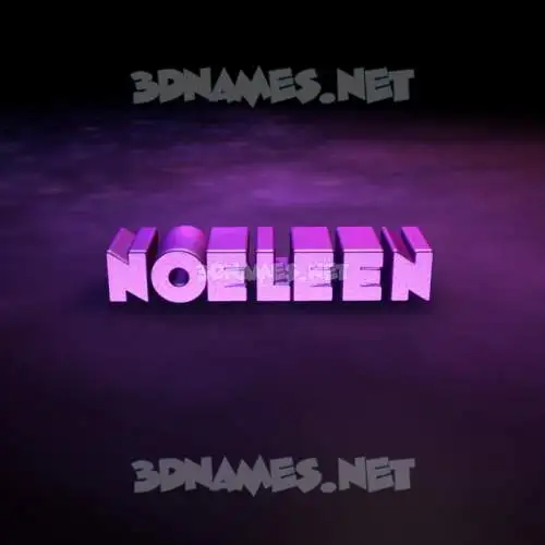 noeleen in Big Purple style - 3D name wallpaper noeleen in Big Purple style - 3D name wallpaper