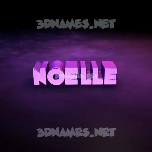 noelle in Big Purple style - 3D name wallpaper noelle in Big Purple style - 3D name wallpaper