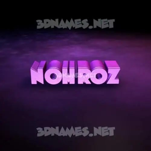 nohroz in Big Purple style - 3D name wallpaper nohroz in Big Purple style - 3D name wallpaper