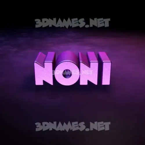 noni in Big Purple style - 3D name wallpaper noni in Big Purple style - 3D name wallpaper