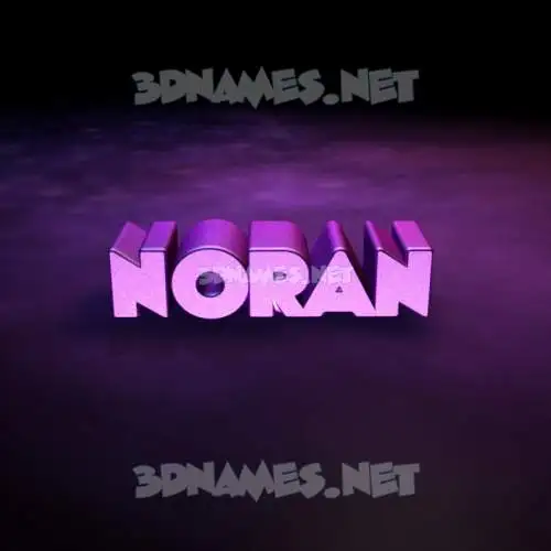 noran in Big Purple style - 3D name wallpaper noran in Big Purple style - 3D name wallpaper