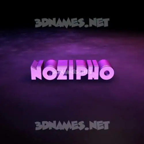 nozipho in Big Purple style - 3D name wallpaper nozipho in Big Purple style - 3D name wallpaper