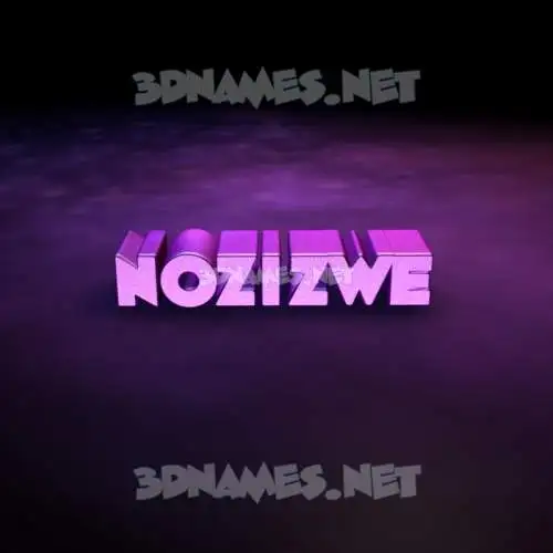 nozizwe in Big Purple style - 3D name wallpaper nozizwe in Big Purple style - 3D name wallpaper