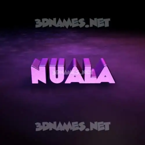 nuala in Big Purple style - 3D name wallpaper nuala in Big Purple style - 3D name wallpaper