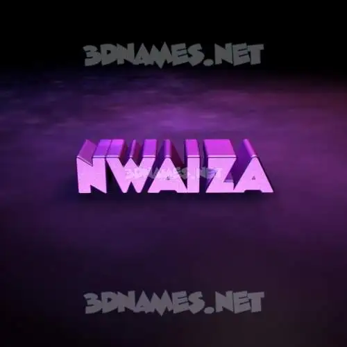 nwaiza in Big Purple style - 3D name wallpaper nwaiza in Big Purple style - 3D name wallpaper