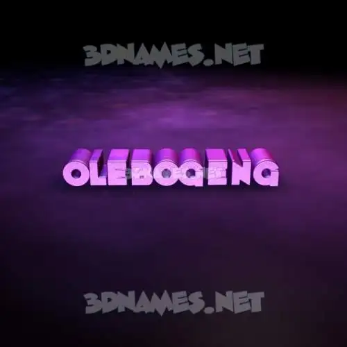 olebogeng in Big Purple style - 3D name wallpaper olebogeng in Big Purple style - 3D name wallpaper