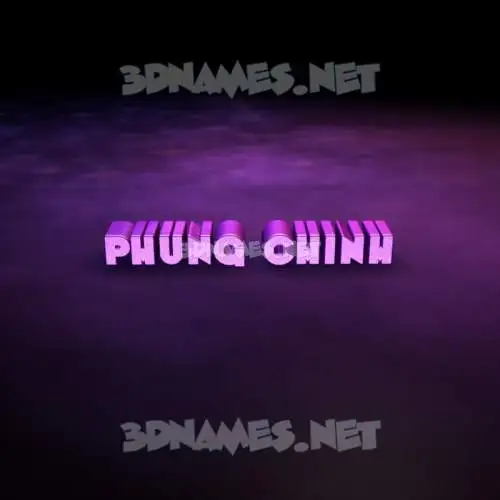 phung chinh in Big Purple style - 3D name wallpaper phung chinh in Big Purple style - 3D name wallpaper