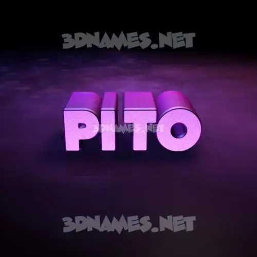 pito in Big Purple style - 3D name wallpaper pito in Big Purple style - 3D name wallpaper