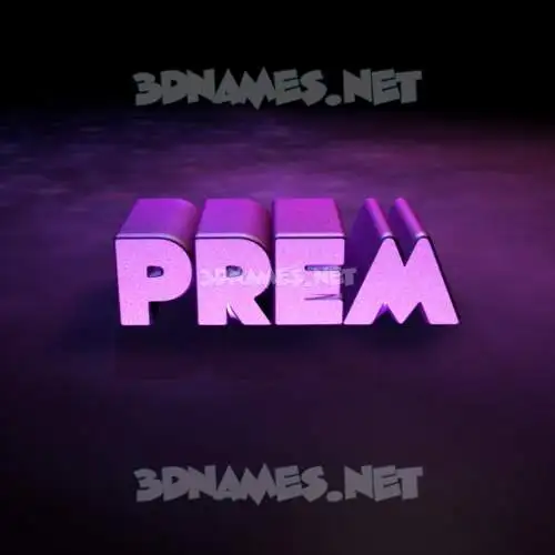 prem in Big Purple style - 3D name wallpaper prem in Big Purple style - 3D name wallpaper