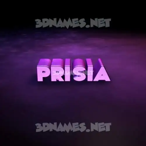 prisia in Big Purple style - 3D name wallpaper prisia in Big Purple style - 3D name wallpaper