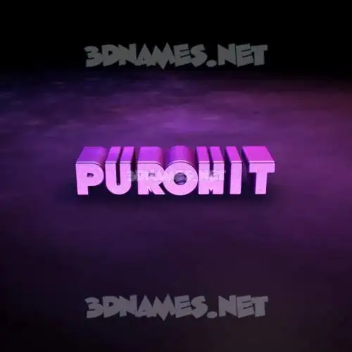 purohit in Big Purple style - 3D name wallpaper purohit in Big Purple style - 3D name wallpaper