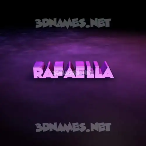 rafaella in Big Purple style - 3D name wallpaper rafaella in Big Purple style - 3D name wallpaper