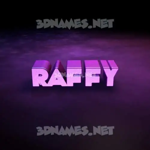 raffy in Big Purple style - 3D name wallpaper raffy in Big Purple style - 3D name wallpaper