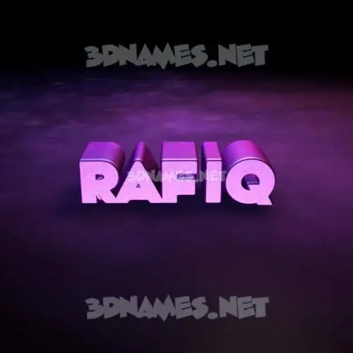 rafiq in Big Purple style - 3D name wallpaper rafiq in Big Purple style - 3D name wallpaper