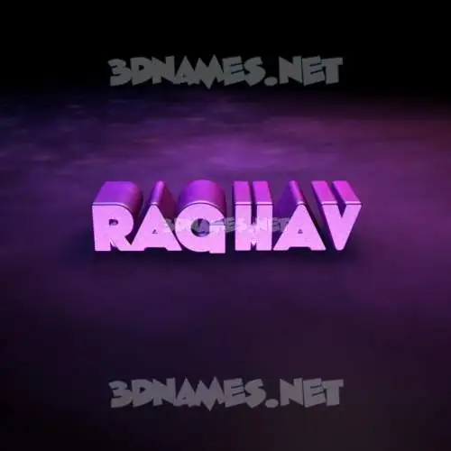 raghav in Big Purple style - 3D name wallpaper raghav in Big Purple style - 3D name wallpaper