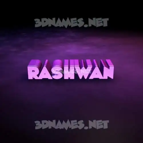 rashwan in Big Purple style - 3D name wallpaper rashwan in Big Purple style - 3D name wallpaper
