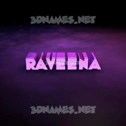 raveena in Big Purple style - 3D name wallpaper raveena in Big Purple style - 3D name wallpaper