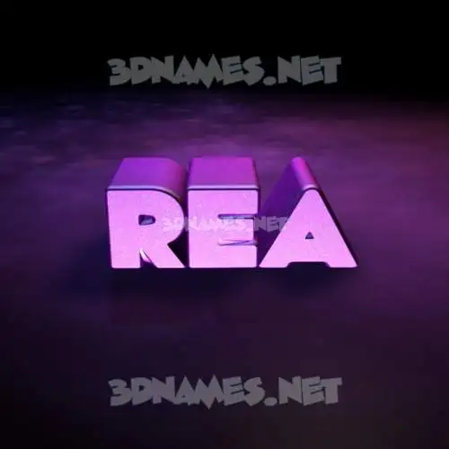 rea in Big Purple style - 3D name wallpaper rea in Big Purple style - 3D name wallpaper