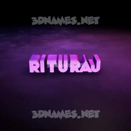 rituraj in Big Purple style - 3D name wallpaper rituraj in Big Purple style - 3D name wallpaper