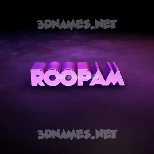 roopam in Big Purple style - 3D name wallpaper roopam in Big Purple style - 3D name wallpaper