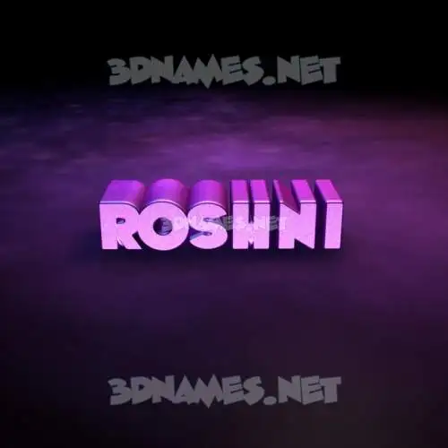 roshni in Big Purple style - 3D name wallpaper roshni in Big Purple style - 3D name wallpaper