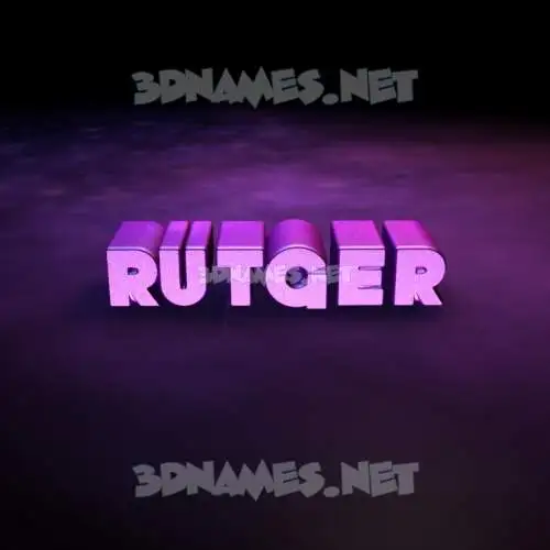 rutger in Big Purple style - 3D name wallpaper rutger in Big Purple style - 3D name wallpaper