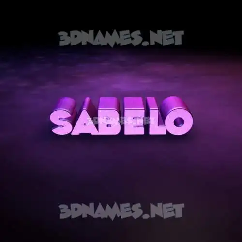 sabelo in Big Purple style - 3D name wallpaper sabelo in Big Purple style - 3D name wallpaper