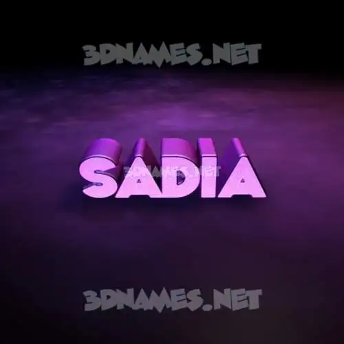 sadia in Big Purple style - 3D name wallpaper sadia in Big Purple style - 3D name wallpaper