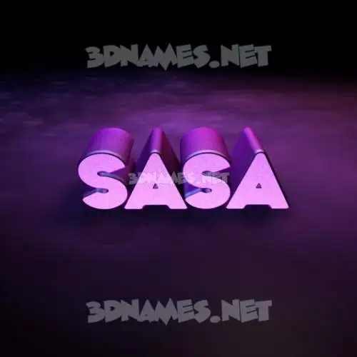 sasa in Big Purple style - 3D name wallpaper sasa in Big Purple style - 3D name wallpaper