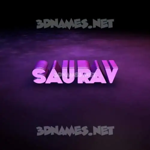 saurav in Big Purple style - 3D name wallpaper saurav in Big Purple style - 3D name wallpaper