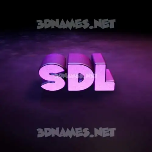 sdl in Big Purple style - 3D name wallpaper sdl in Big Purple style - 3D name wallpaper