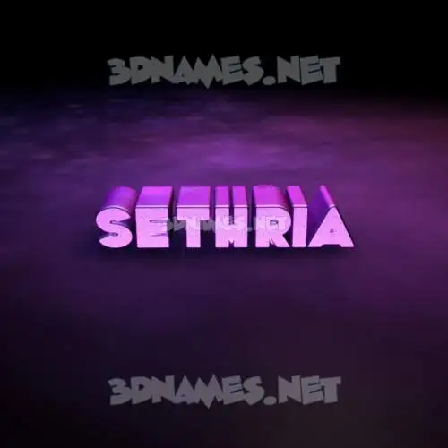 sethria in Big Purple style - 3D name wallpaper sethria in Big Purple style - 3D name wallpaper