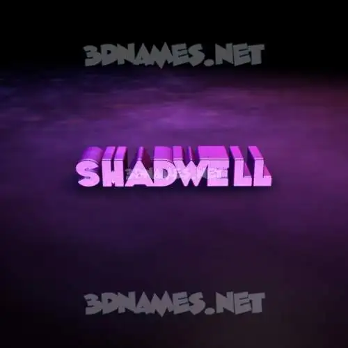 shadwell in Big Purple style - 3D name wallpaper shadwell in Big Purple style - 3D name wallpaper