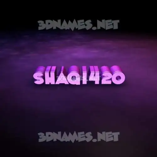 shagi420 in Big Purple style - 3D name wallpaper shagi420 in Big Purple style - 3D name wallpaper