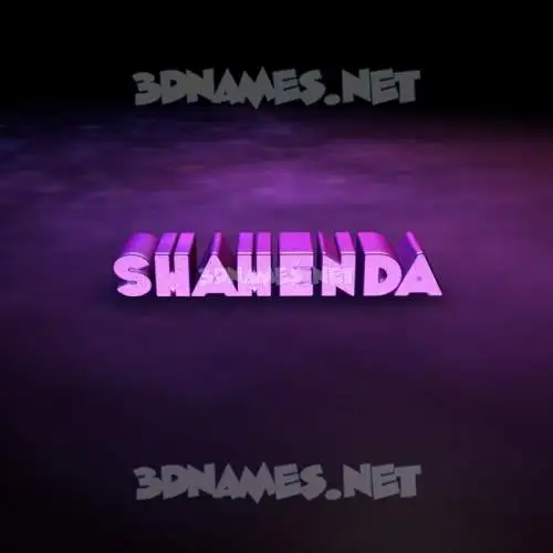 shahenda in Big Purple style - 3D name wallpaper shahenda in Big Purple style - 3D name wallpaper
