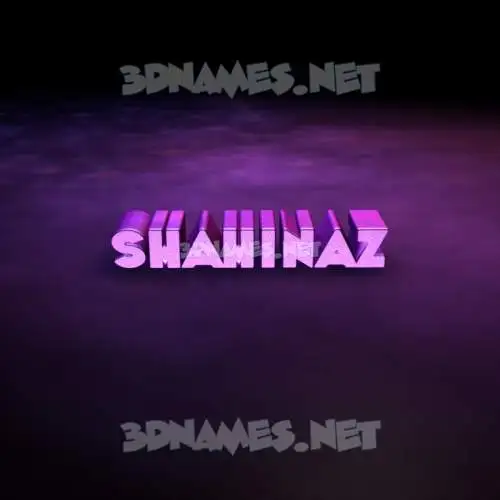 shahinaz in Big Purple style - 3D name wallpaper shahinaz in Big Purple style - 3D name wallpaper