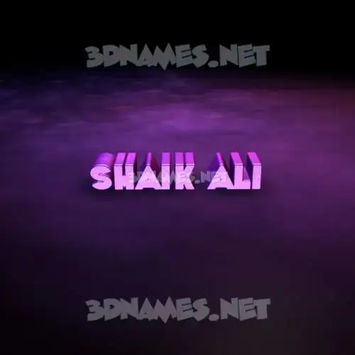 shaik ali in Big Purple style - 3D name wallpaper shaik ali in Big Purple style - 3D name wallpaper