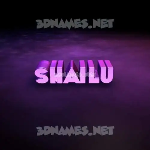 shailu in Big Purple style - 3D name wallpaper shailu in Big Purple style - 3D name wallpaper