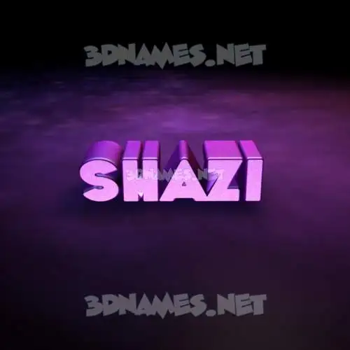 shazi in Big Purple style - 3D name wallpaper shazi in Big Purple style - 3D name wallpaper