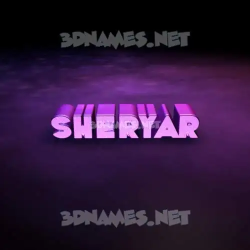 sheryar in Big Purple style - 3D name wallpaper sheryar in Big Purple style - 3D name wallpaper