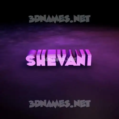 shevani in Big Purple style - 3D name wallpaper shevani in Big Purple style - 3D name wallpaper
