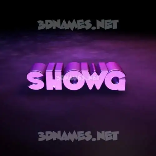 showg in Big Purple style - 3D name wallpaper showg in Big Purple style - 3D name wallpaper