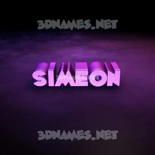 simeon in Big Purple style - 3D name wallpaper simeon in Big Purple style - 3D name wallpaper